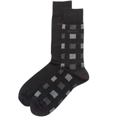 Mens Black Twopack RS Design Socks (5-11) 68345 by BOSS from Hurleys