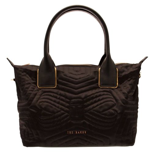 Womens Black Akebia Quilted Small Tote Bag 18654 by Ted Baker from Hurleys