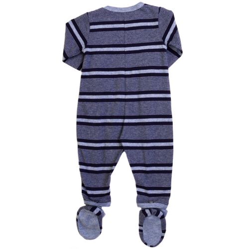 Baby Blue Striped Romper 65514 by Timberland from Hurleys