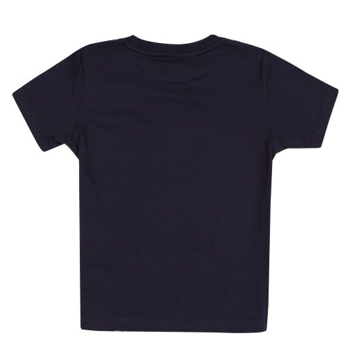 Boys Navy Eagle Print S/s T Shirt 19747 by Armani Junior from Hurleys