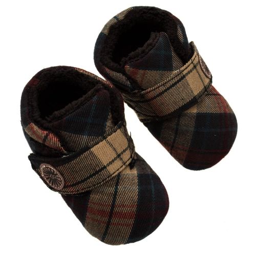 Infant Black Plaid Bixbee Plaid Booties (XS-S) 60571 by UGG from Hurleys