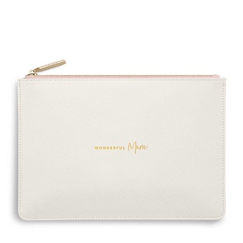 Womens Off White Wonderful Mum Pouch 84365 by Katie Loxton from Hurleys