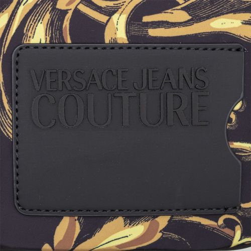 Mens Black/Gold Baroque Garland Cross Body Bag 100973 by Versace Jeans Couture from Hurleys