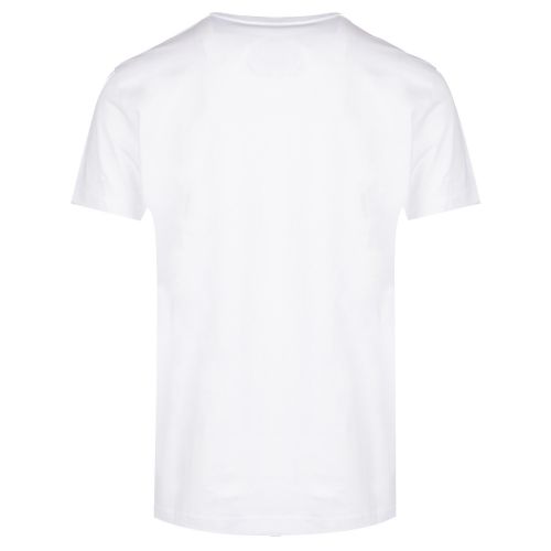 Mens White Branded Label S/s T Shirt 46788 by Versace Jeans Couture from Hurleys