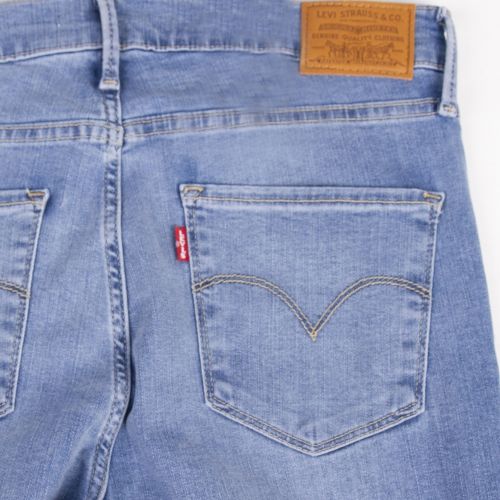 Womens Light Blue 720 High Rise Super Skinny Jeans 47814 by Levi's from Hurleys
