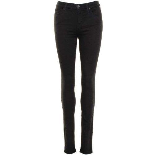 Womens Black Joi High Rise Skinny Fit Jeans 16603 by Replay from Hurleys