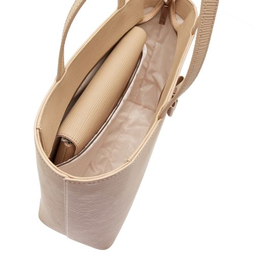Womens Taupe Deannah Bow Shopper Bag & Pouch 54799 by Ted Baker from Hurleys