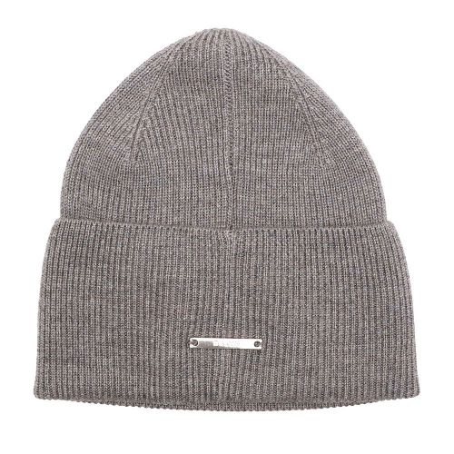 Mens Taupe BKLYN Beanie Hat 98642 by BKLYN from Hurleys