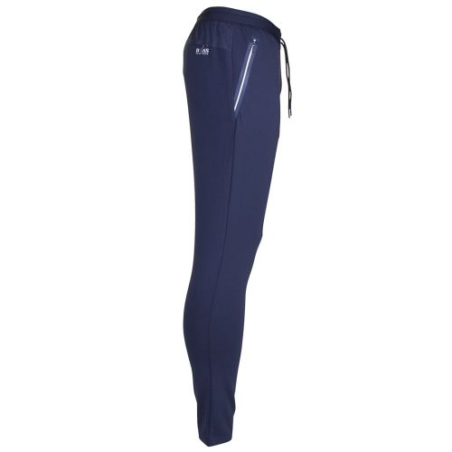 Mens Navy Horatech Sweat Pants 9565 by BOSS from Hurleys