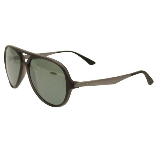 Matte Grey & Mirror RB4235 Sunglasses 49492 by Ray-Ban from Hurleys