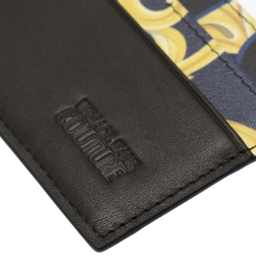 Mens Dark Navy Baroque Logo Card Holder 51188 by Versace Jeans Couture from Hurleys