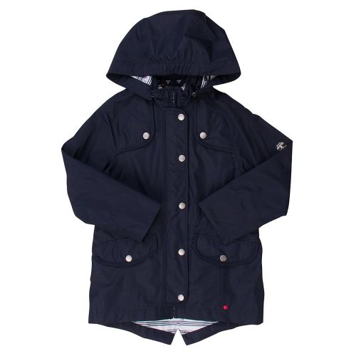 Girls Navy Trevose Jacket 72181 by Barbour from Hurleys
