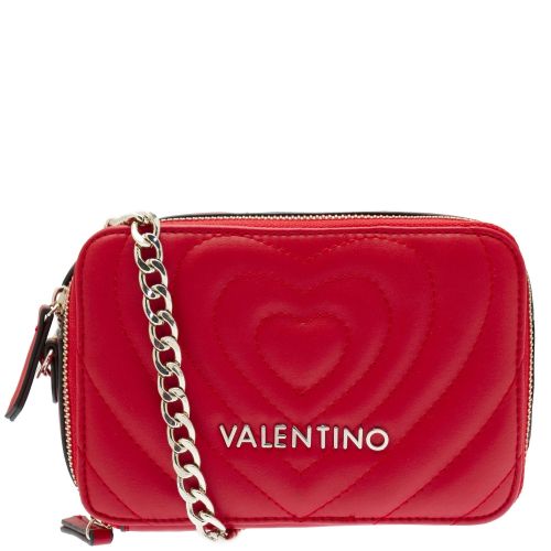Womens Red Fiona Heart Camera Bag 37865 by Valentino from Hurleys
