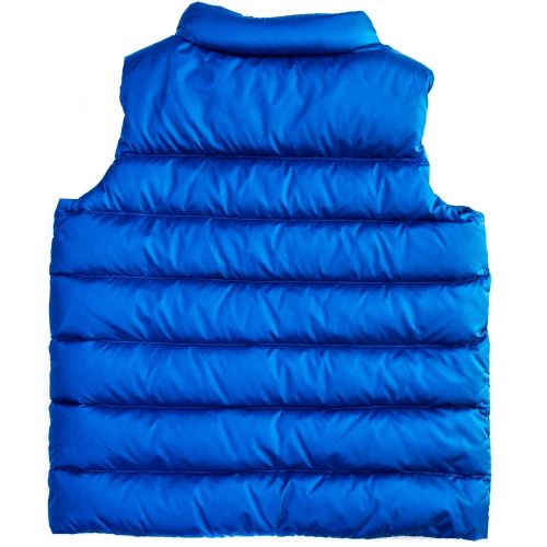 Boys Blue Down Filled Gilet 62432 by Armani Junior from Hurleys