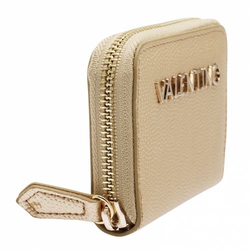 Womens Gold Divina Small Zip Around Purse 46053 by Valentino from Hurleys