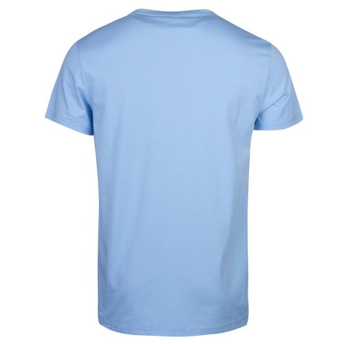 Mens Light Blue Big Logo Beach S/s T Shirt 23445 by BOSS from Hurleys