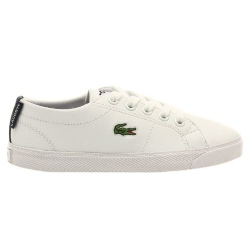 Child White & Navy Marcel 116 Trainers (10-1) 25058 by Lacoste from Hurleys