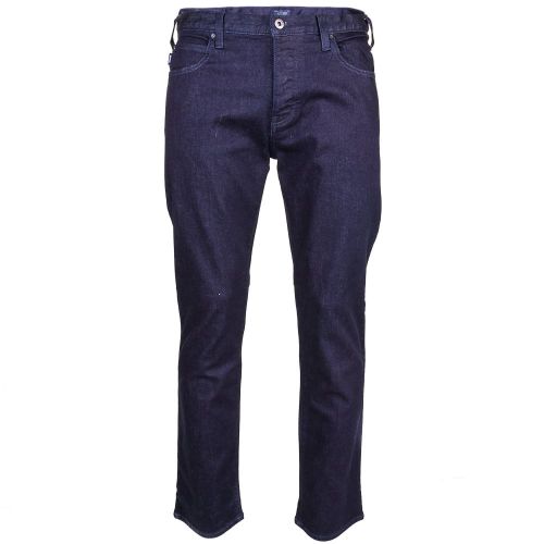 Mens Blue Wash J21 Regular Fit Jeans 61150 by Armani Jeans from Hurleys