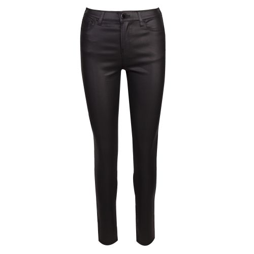 Womens Black J20 Coated Mid Rise Skinny Jeans 37152 by Emporio Armani from Hurleys