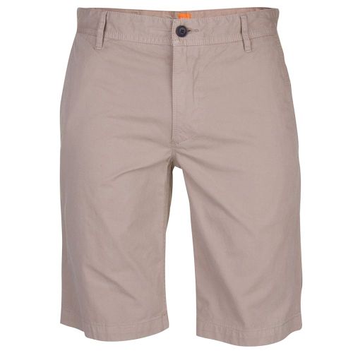 Mens Medium Beige Wash Schino Regular Fit Shorts 6365 by BOSS from Hurleys
