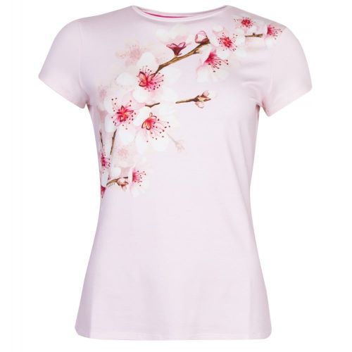 Womens Light Pink Bluuma Soft Blossom S/s T Shirt 22710 by Ted Baker from Hurleys