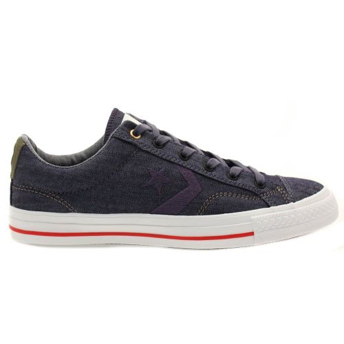 Mens Navy & Khaki Cons Denim Star Player 56533 by Converse from Hurleys