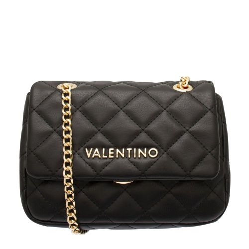 Womens Black Ocarina Quilted Crossbody Bag 86641 by Valentino from Hurleys