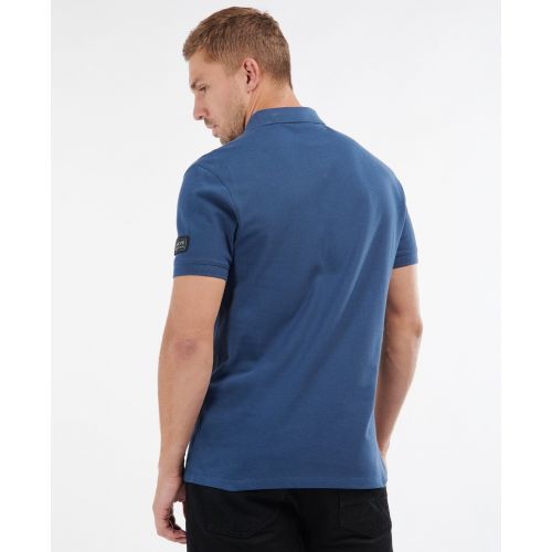 Mens Insignia Blue Contest S/s Polo Shirt 107340 by Barbour International from Hurleys