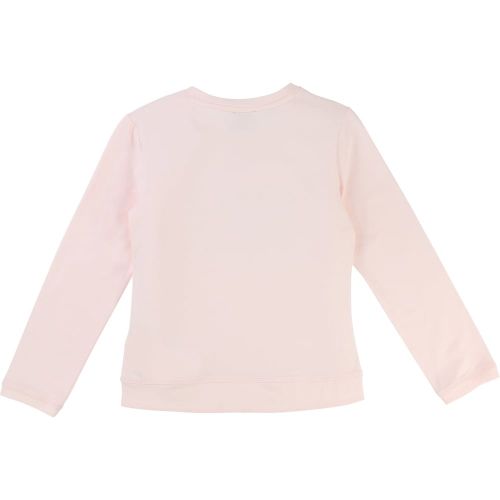 Girls Apricot Party L/s T Shirt 13336 by Karl Lagerfeld Kids from Hurleys