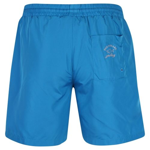 Mens Turquoise Branded Logo Swim Shorts 54076 by Paul And Shark from Hurleys