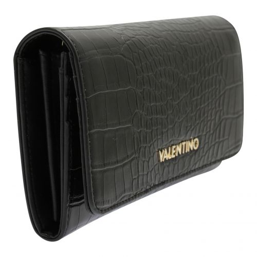 Womens Black Grote Croc Large Purse 79441 by Valentino from Hurleys