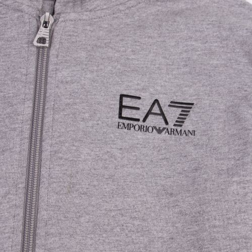 Boys Grey/Black Branded Hooded Tracksuit 38081 by EA7 from Hurleys