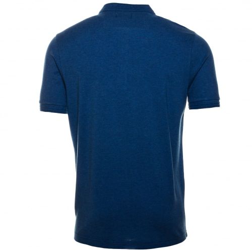Mens Vivid Blue Woodford Marl S/s Polo Shirt 60580 by Farah from Hurleys