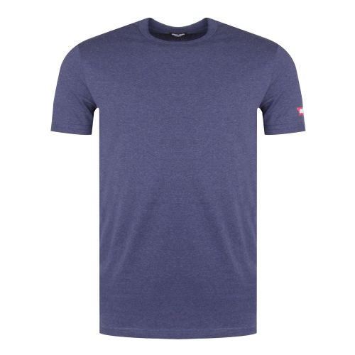 Mens Navy Maple Arm S/s T Shirt 31573 by Dsquared2 from Hurleys