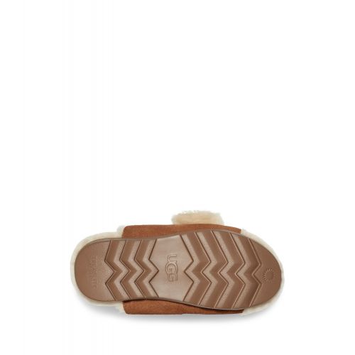 Womens Chestnut UGG Suede Outslide Buckle Sandals 105408 by UGG from Hurleys