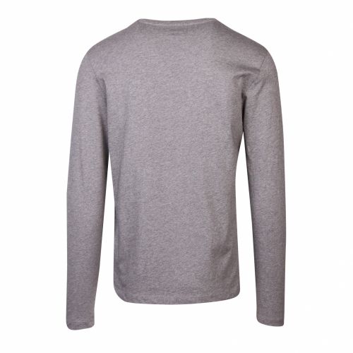 Casual Mens Light Grey Tacks L/s T Shirt 45053 by BOSS from Hurleys