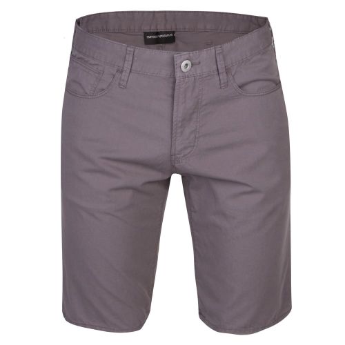 Mens Grey Chino Shorts 22413 by Emporio Armani from Hurleys