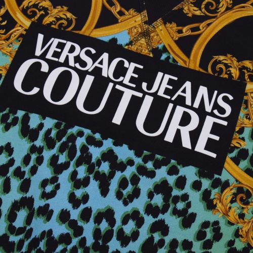 Mens Pure Mint Baroque Animal Print Sweat Top 51249 by Versace Jeans Couture from Hurleys