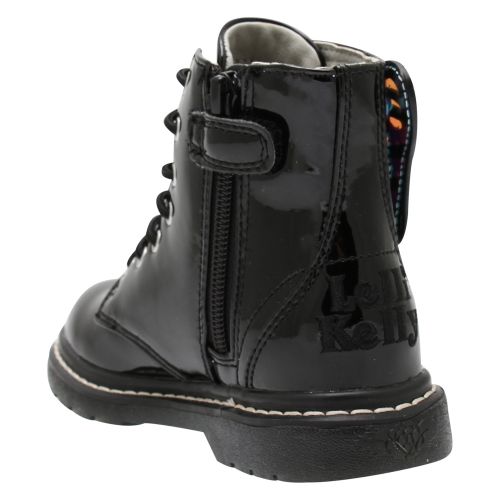 Girls Black Patent Ali Di Fata Fairy Wings Boots (28-37) 49290 by Lelli Kelly from Hurleys