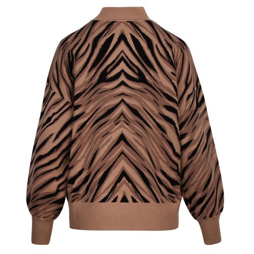 Womens Natural Panthia Animal Stripe Sweat Top 90868 by Ted Baker from Hurleys