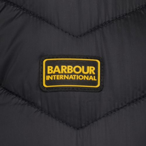 Womens Black Simoncelli Quilted Jacket 97281 by Barbour International from Hurleys