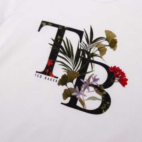 Womens White Aymelia Highland Logo S/s T Shirt 54922 by Ted Baker from Hurleys