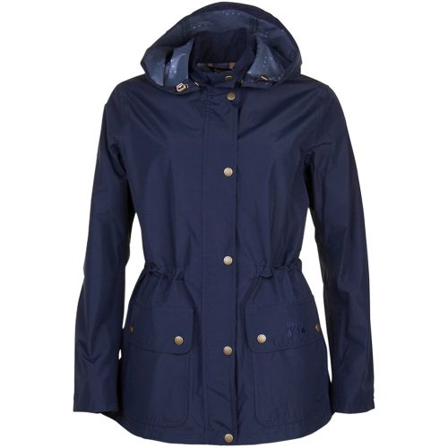 Lifestyle Womens Navy Cirrus Jacket 71706 by Barbour from Hurleys