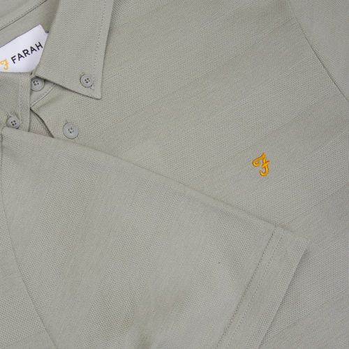 Mens Balsam Stapleton Stripe S/s Polo Shirt 21057 by Farah from Hurleys