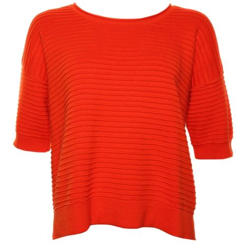 Womens Masai Red Heatwave Dinka Crew Sweater 39745 by French Connection from Hurleys