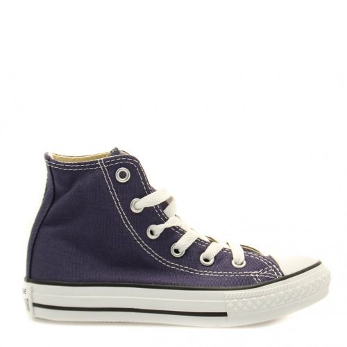 Youth Navy Chuck Taylor All Star Hi (10-2) 49655 by Converse from Hurleys