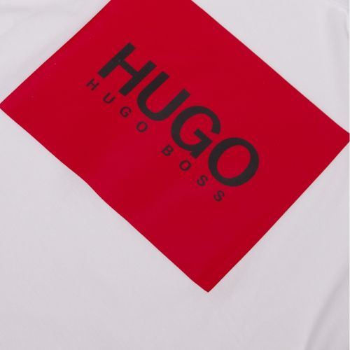 Mens White Dolive194 S/s T Shirt 44988 by HUGO from Hurleys