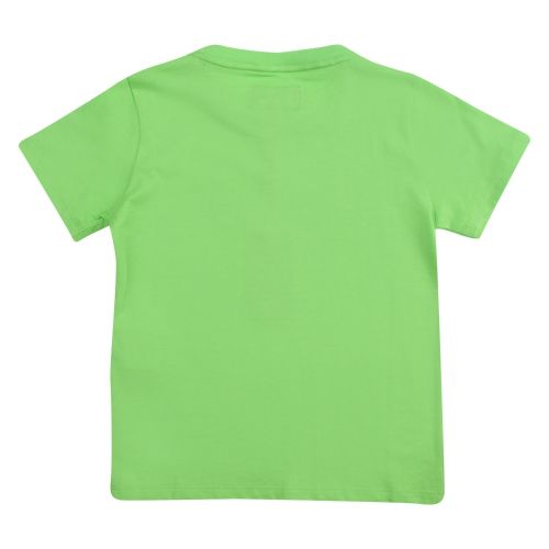 Boys Green Branded Eagle S/s T Shirt 57407 by Emporio Armani from Hurleys