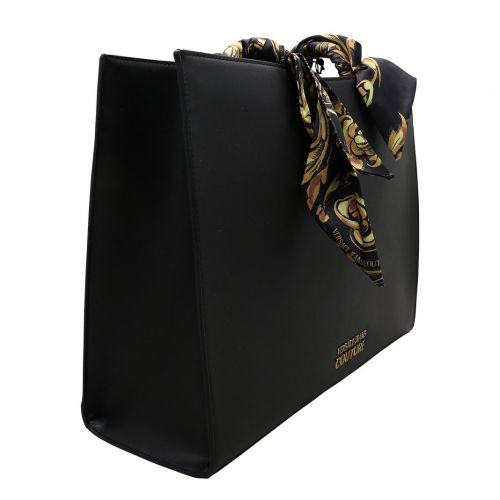 Womens Black Garland Scarf Tote Bag 100980 by Versace Jeans Couture from Hurleys