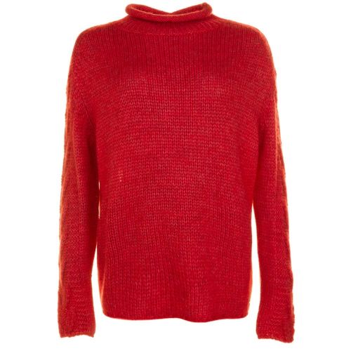 Lifestyle Womens Rich Coral Melilot Knitted Jumper 64590 by Barbour from Hurleys